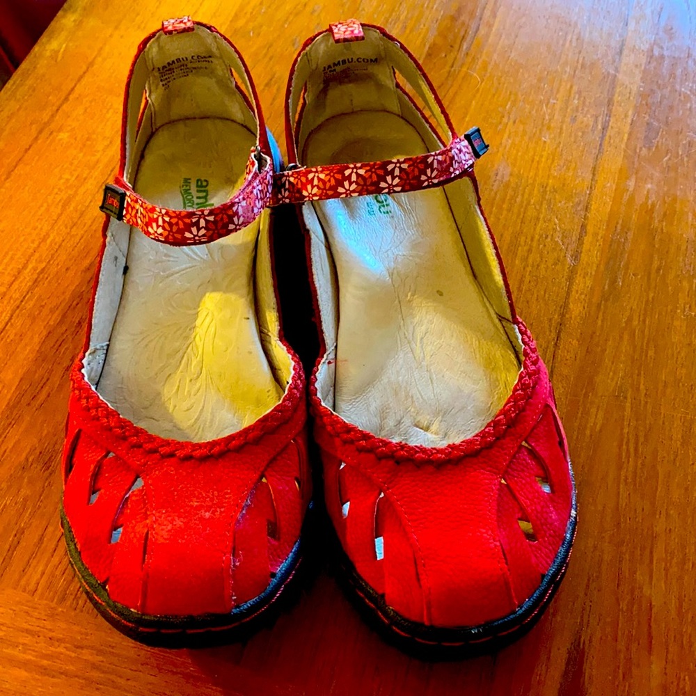 Red Jambu women’s shoes